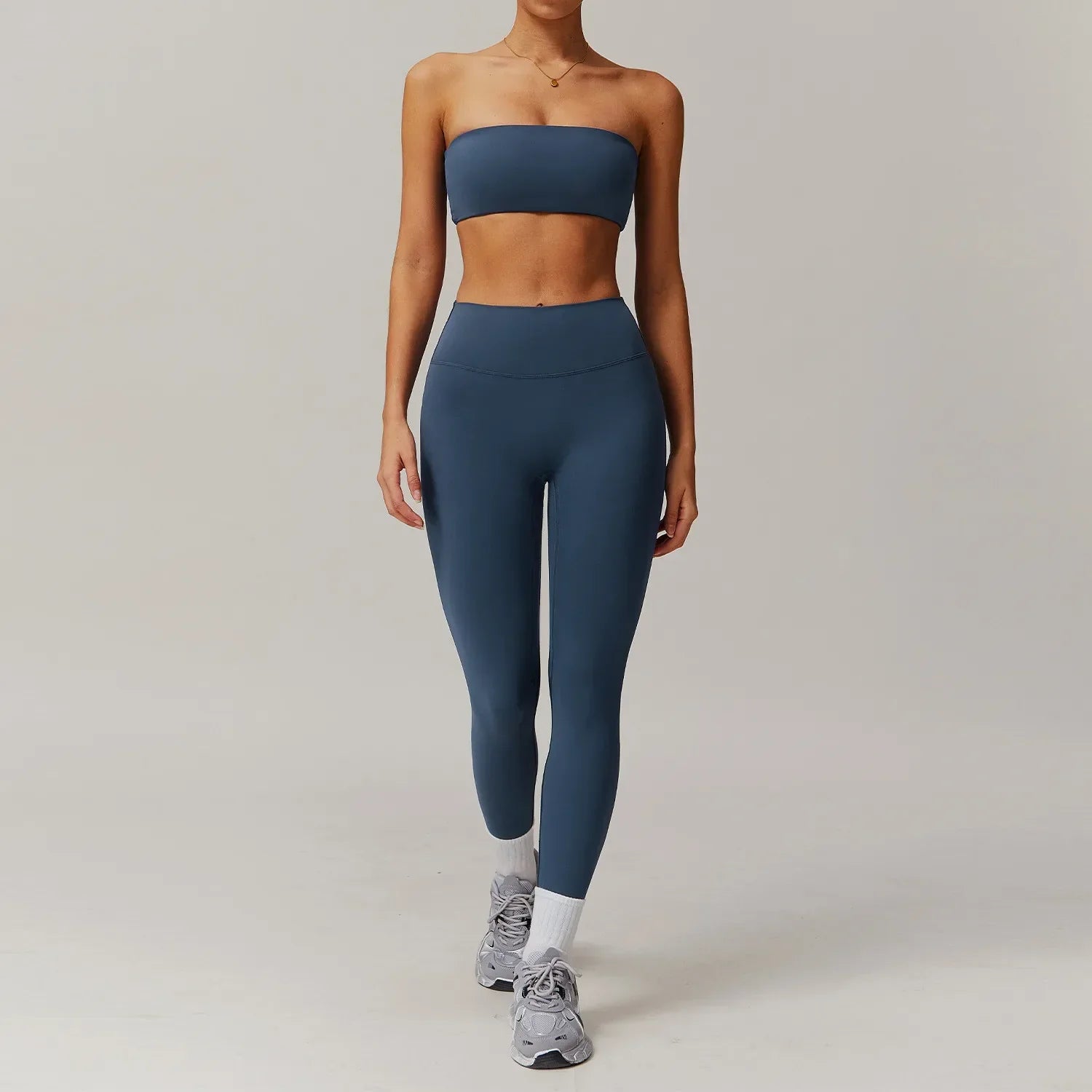 Variant image for Damleggings Set Ärmlös Nylon för Träning och Vardagsbruk-5