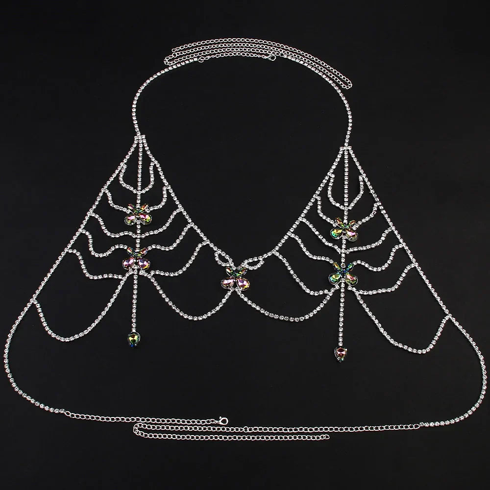 Variant image for Kvinnors Kroppsmycken Geometrisk Design Koppar med Strass-5