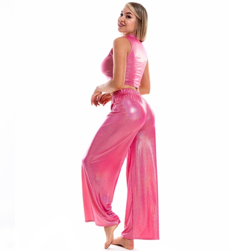 Herrbyxor Bred Snitt i Polyester – Bekväm Passform och Lång Längd för Vardagsbruk 12