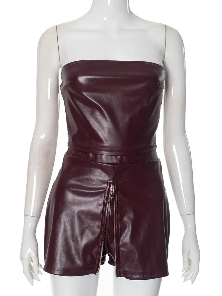 Dam Hemmakortuppsättning Spandex Polyester-4