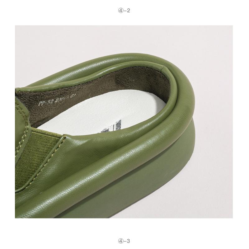Kvinnors Mules Tidlös Design Robust Material 4