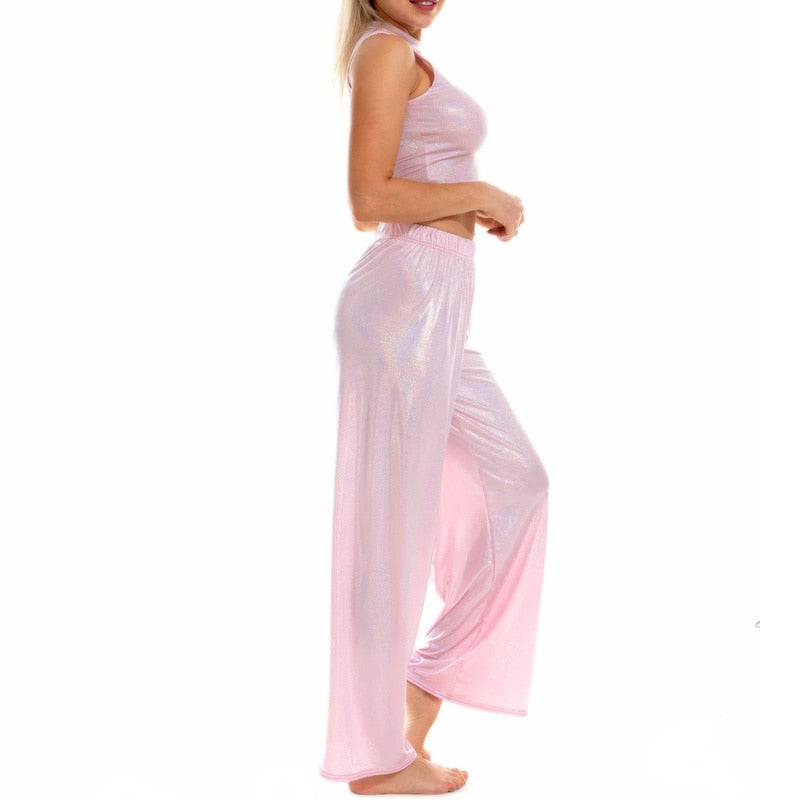 Herrbyxor Bred Snitt i Polyester – Bekväm Passform och Lång Längd för Vardagsbruk 3