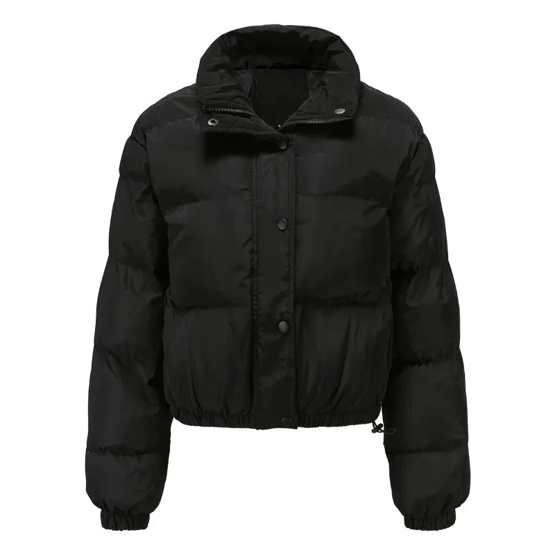 Herrjacka Bomull Parka Chic Justerbar Passform-4
