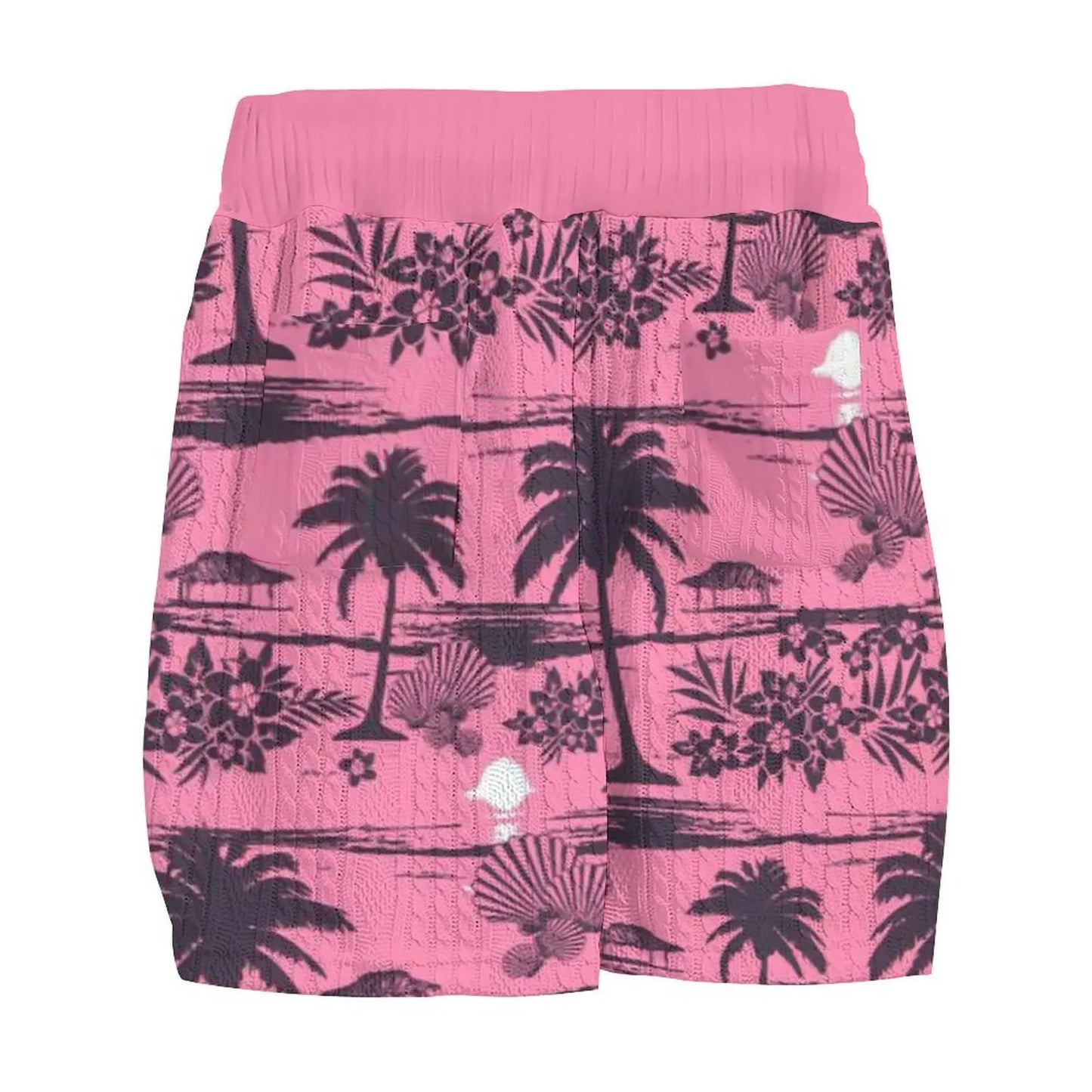 Dam Tvådelad Set Jacquard Sommar-6