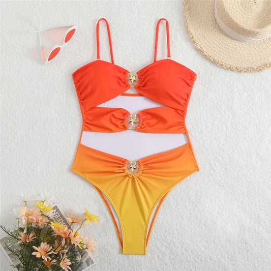 Dam Monokini Elegant Design Nylon Spandex 1