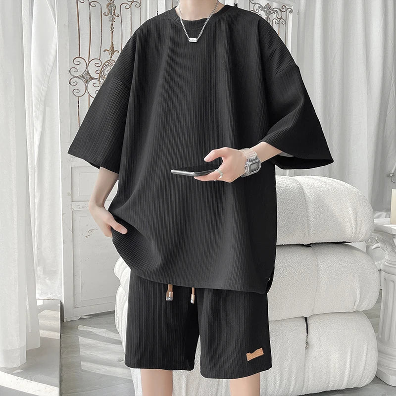 Tvådelat Set Dam Modern Passform Polyester-2