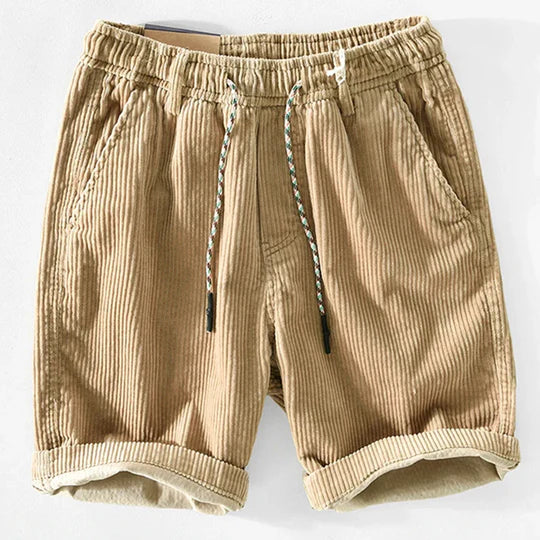 Dam Sommarshorts Bekväm Högmidjad 100% Bomull-3