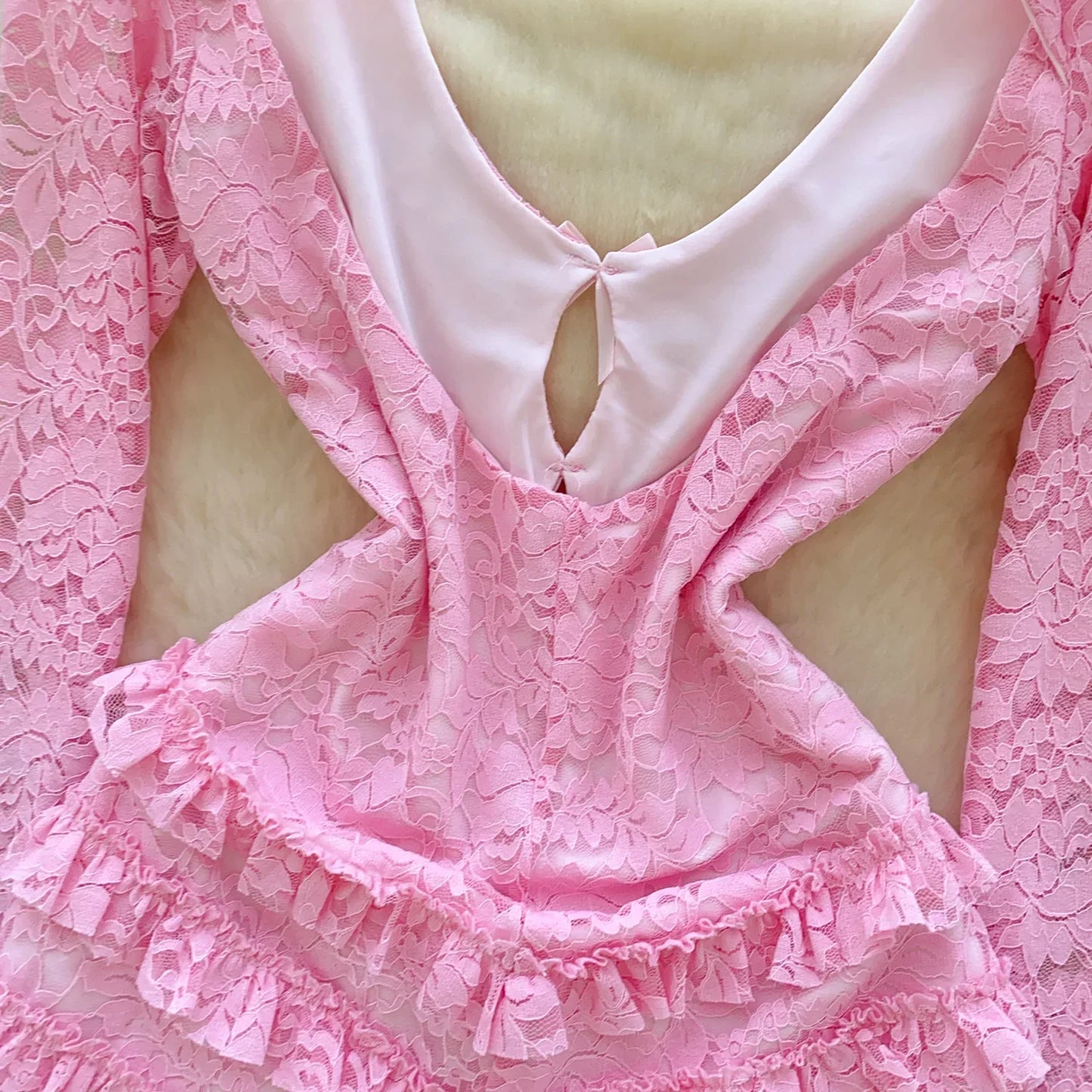 Dam Bodysuit Minimalistisk Design Polyester-5