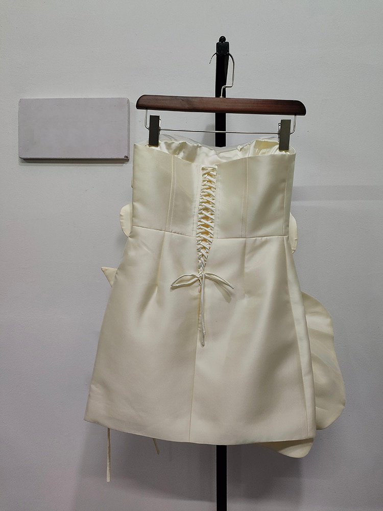 Damklänning Mini Blommönster Ärmlös Bomull Polyester 4