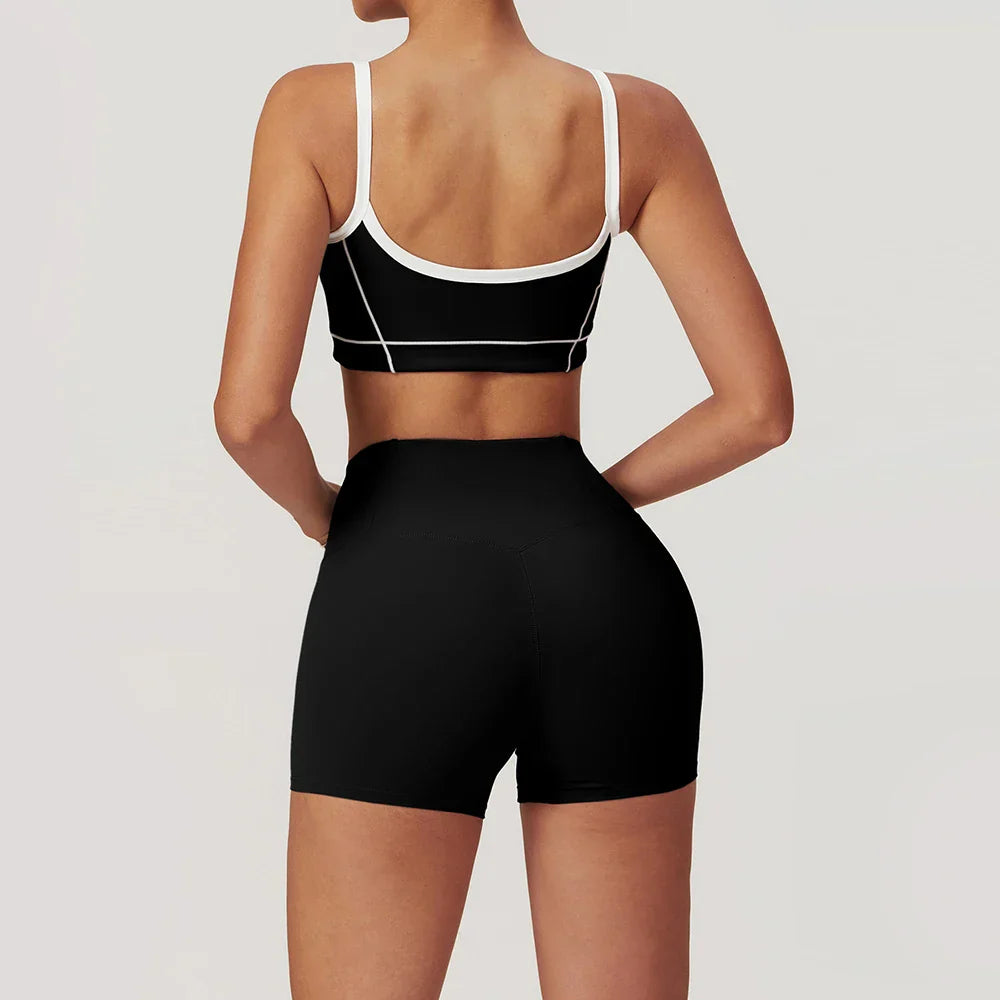 Dam Leggings Hög Midja Sportig Nylon Spandex-3