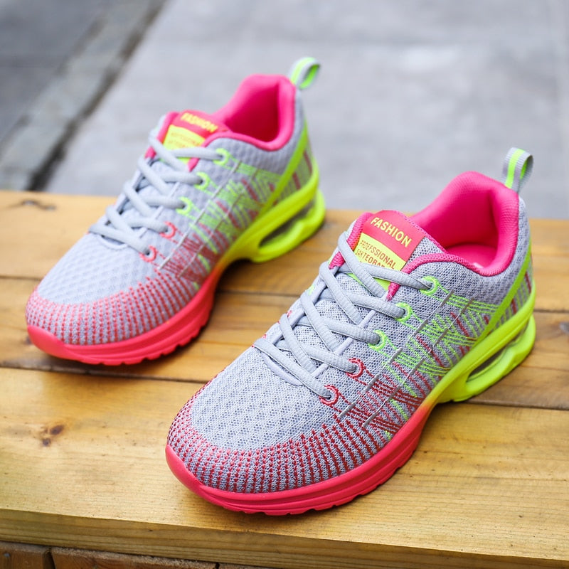 Dam Löparskor Lätta Andningsbara Textil för Joggning-3