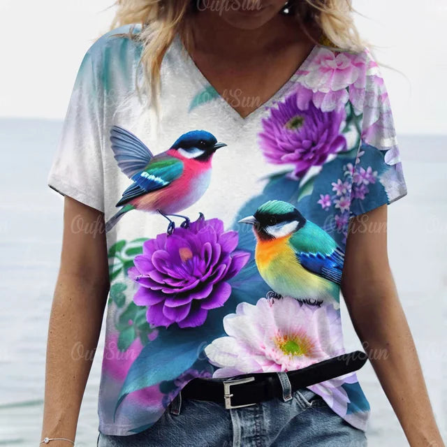 Dam Kort Klänning Luftig Polyester För Sommarens Festligheter-2
