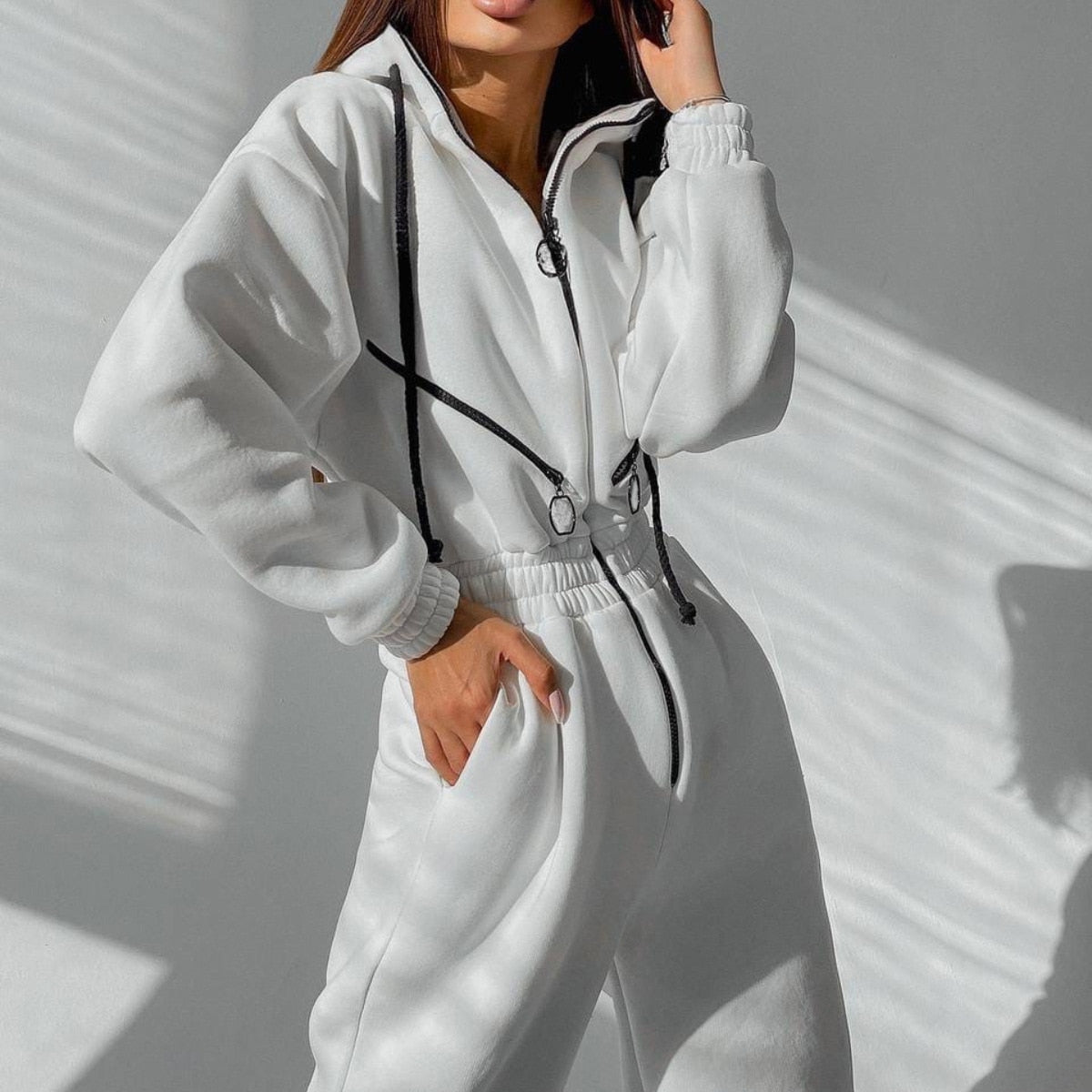 Elegant Bodysuit Dam i Mjuk Bomull, Följsam Passform för Vardags och Fest, Storlekar S-XL 13