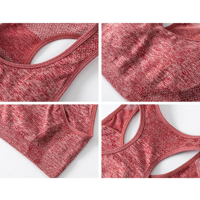 Dam Sport BH High Support i Andningsbart Material för Yoga och Fitness-4