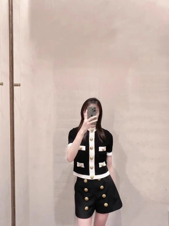 Dam Vintage Kofta Retro Stickad 100% Akryl 3