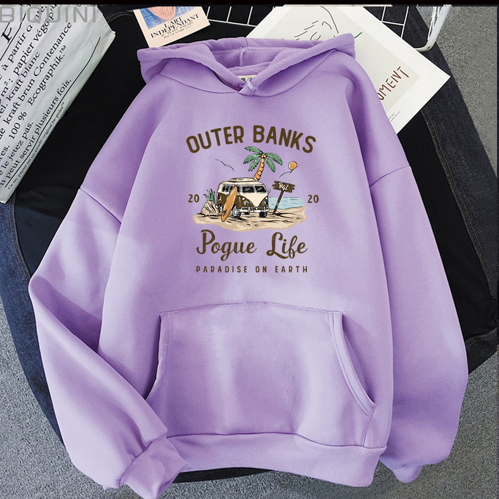 Variant image for Kvinnors Hoodie Kpop Stil Mjuk Bomull med Estetiskt Tryck-8
