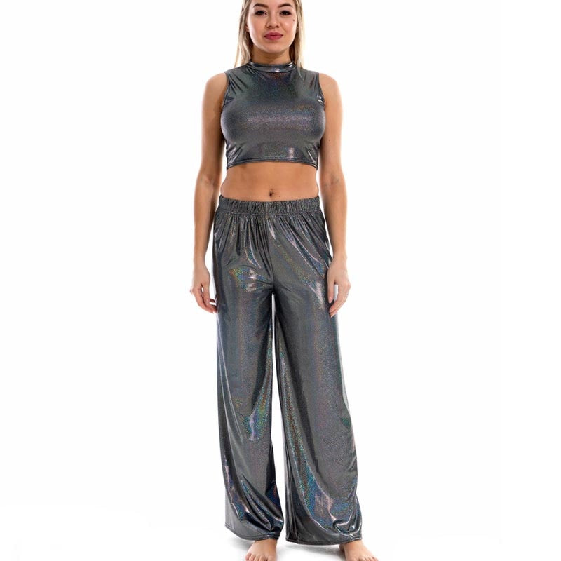 Herrbyxor Bred Snitt i Polyester – Bekväm Passform och Lång Längd för Vardagsbruk 1