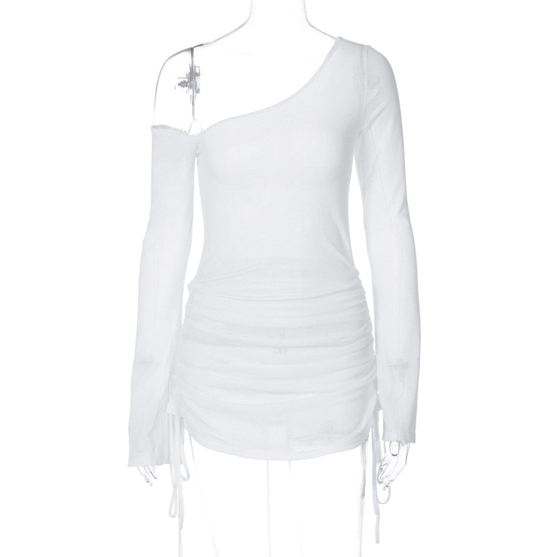 Dam Miniklänning A-Linje Polyester Spandex Elegant Stil-6