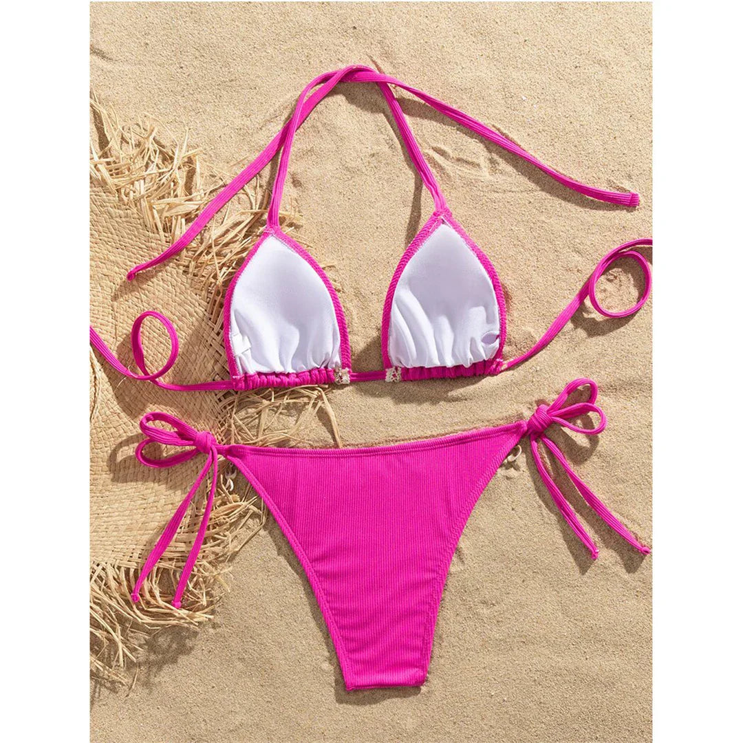 Tvådelat Set Dam Bekväm Polyester Spandex-6