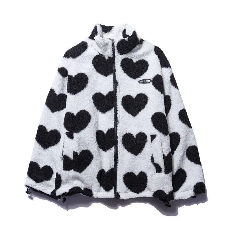 Vinterjacka Dam Vändbar Polyester Elegant och Varm-6