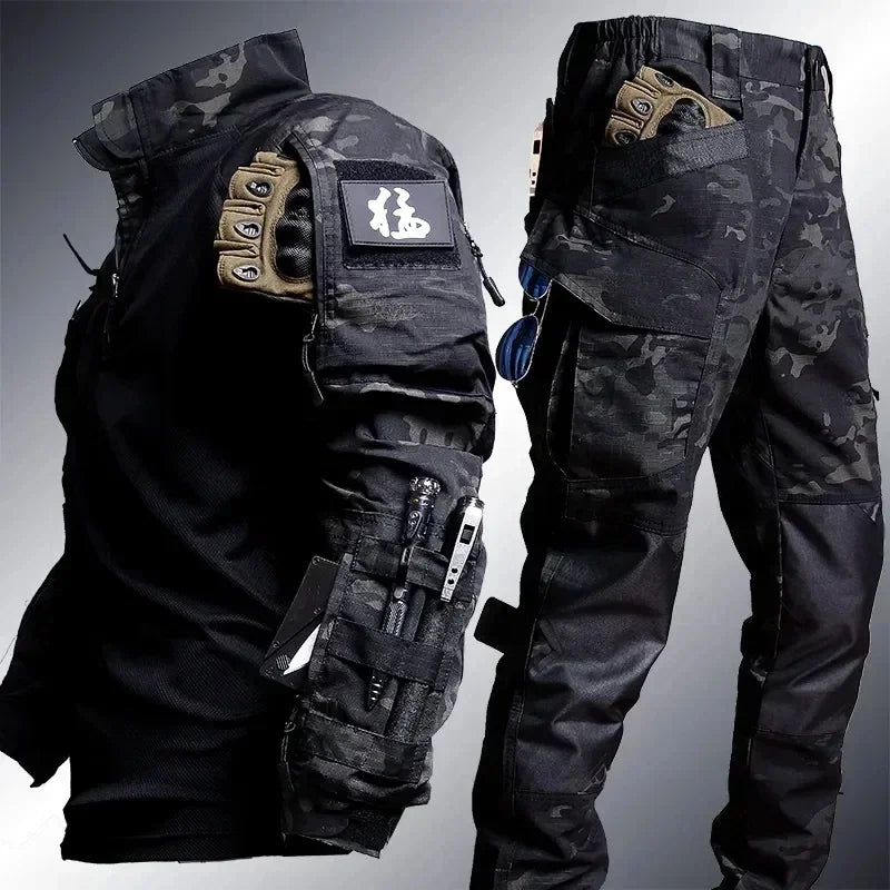 Variant image for Herrar 2-delad Taktisk Set Syntetiskt Material för Utomhusbruk-1