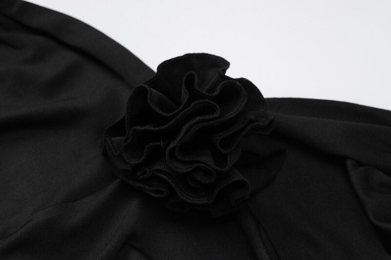 Dam Mini Klänning Spaghetti Band Polyester Tätt Sittande-5