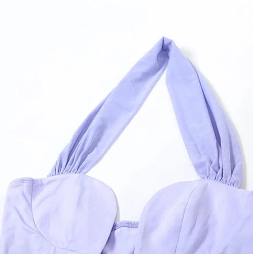 Kvinna Miniklänning Spaghetti Band Polyester Spandex Glittrig Klänning-6