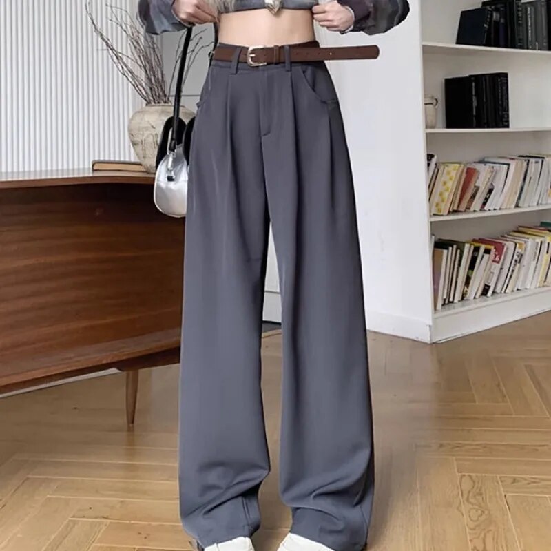 Herrbyxor Avslappnad Polyester Med Fem Fickor-2