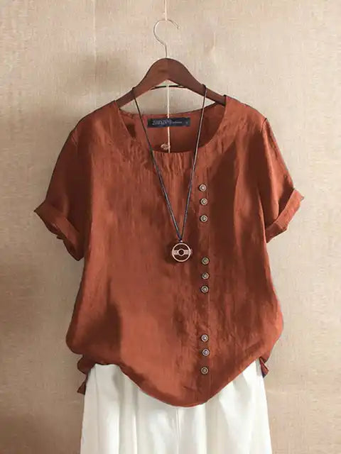 Variant image for Dam Skjorta Enkel Elegans 100% Bomull-15