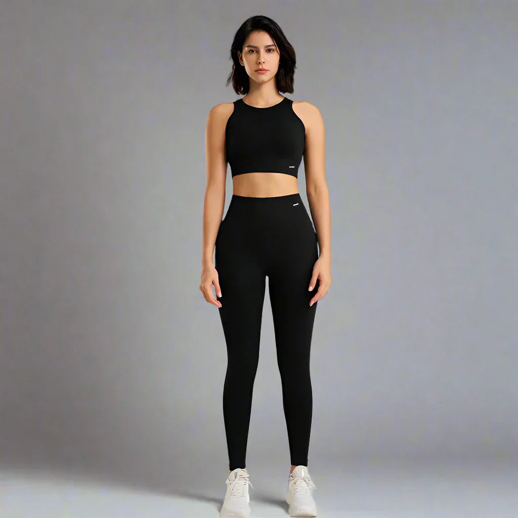 Variant image for Dam Leggingsset Yoga Flexibel Andningsbart Material-31
