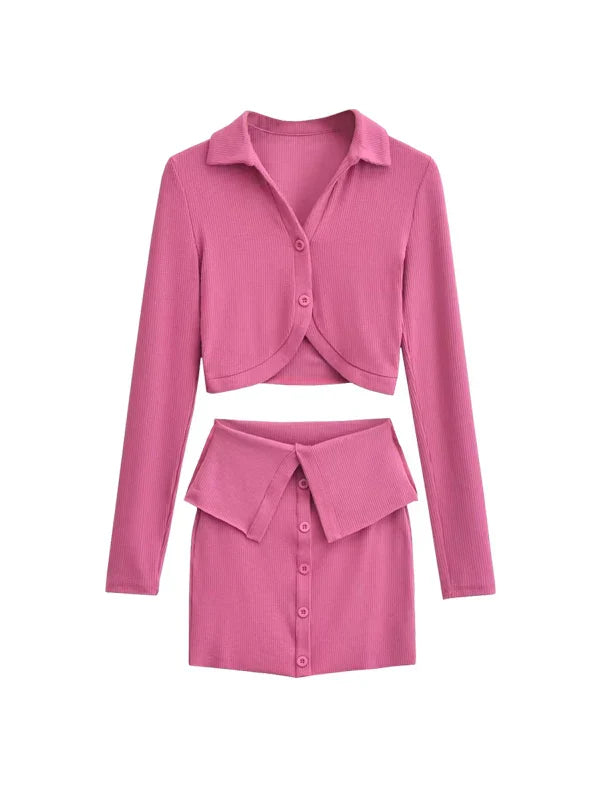 Sommarkvällsset för Dam i Lätt Bomull med Elastisk Midja och Raka Byxor – Perfekt för Varma Kvällar 6