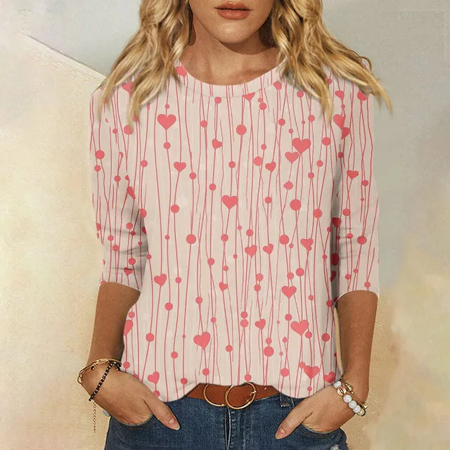 Elegant Damblus i Lätt Polyester med Normal Passform för Vardags- och Festbruk – Finns i Storlek S, M, L, XL 13