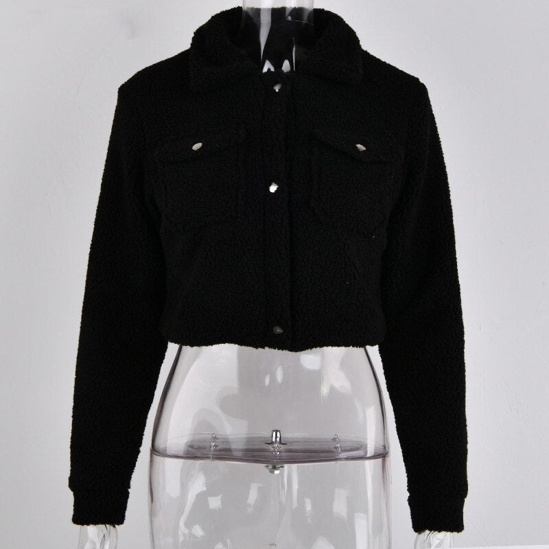 Dam Vinterhorts Minimalistisk Polyester-5