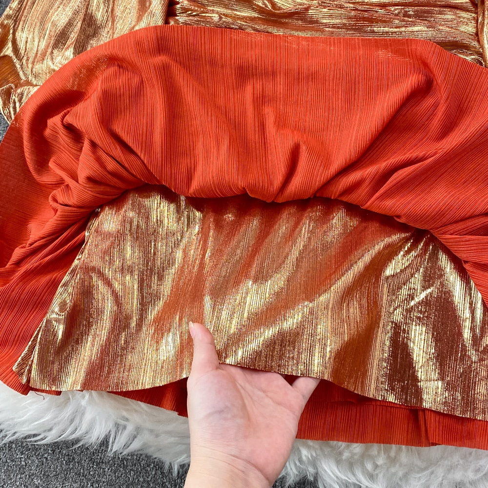 Kvinnors Miniklänning A-linjeformad Lång Ärmar Polyester 3