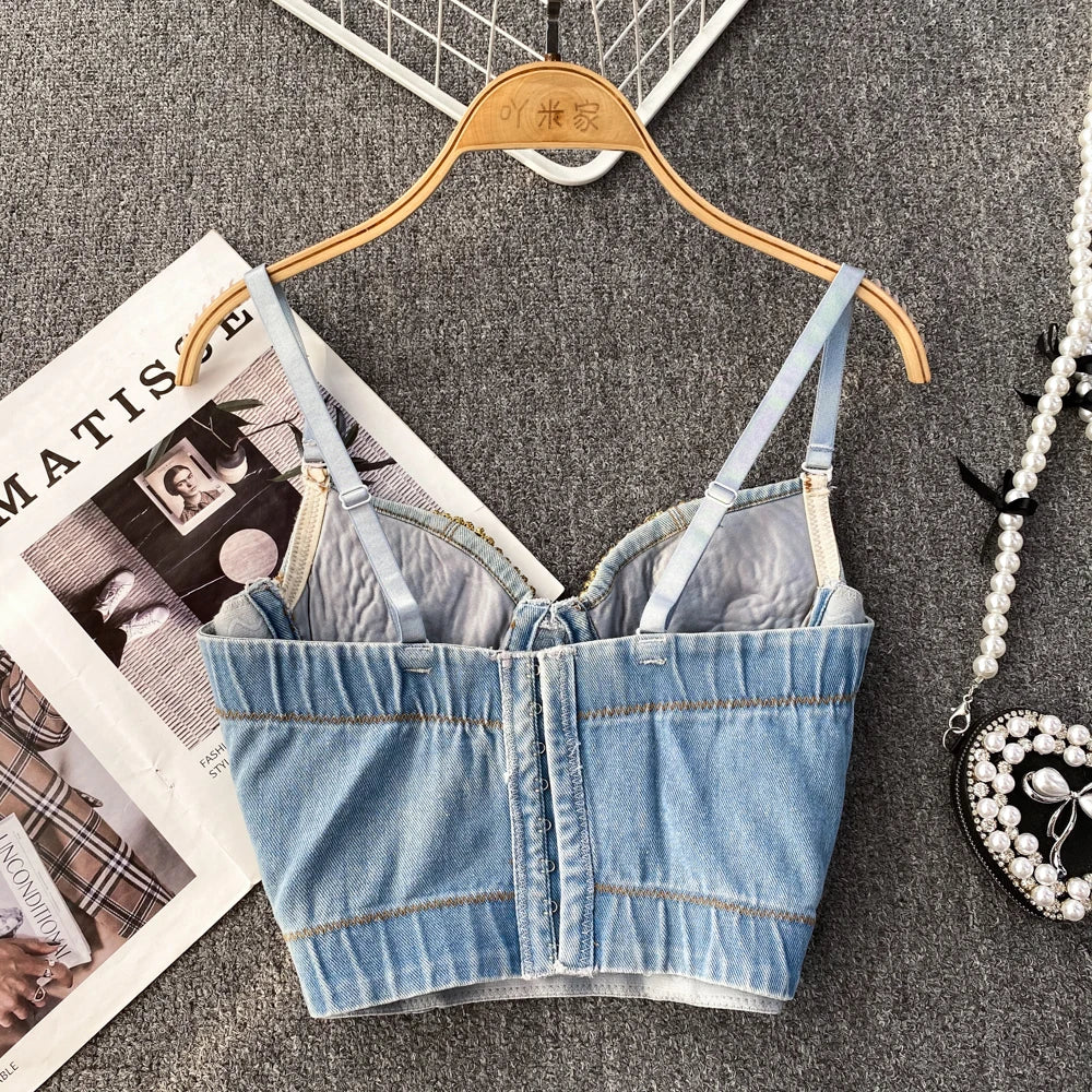 Dam Bustier Elegant Ull Polyester-3