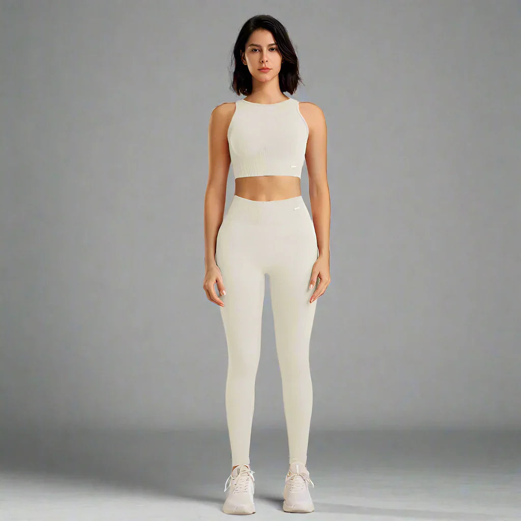Variant image for Dam Leggingsset Yoga Flexibel Andningsbart Material-7