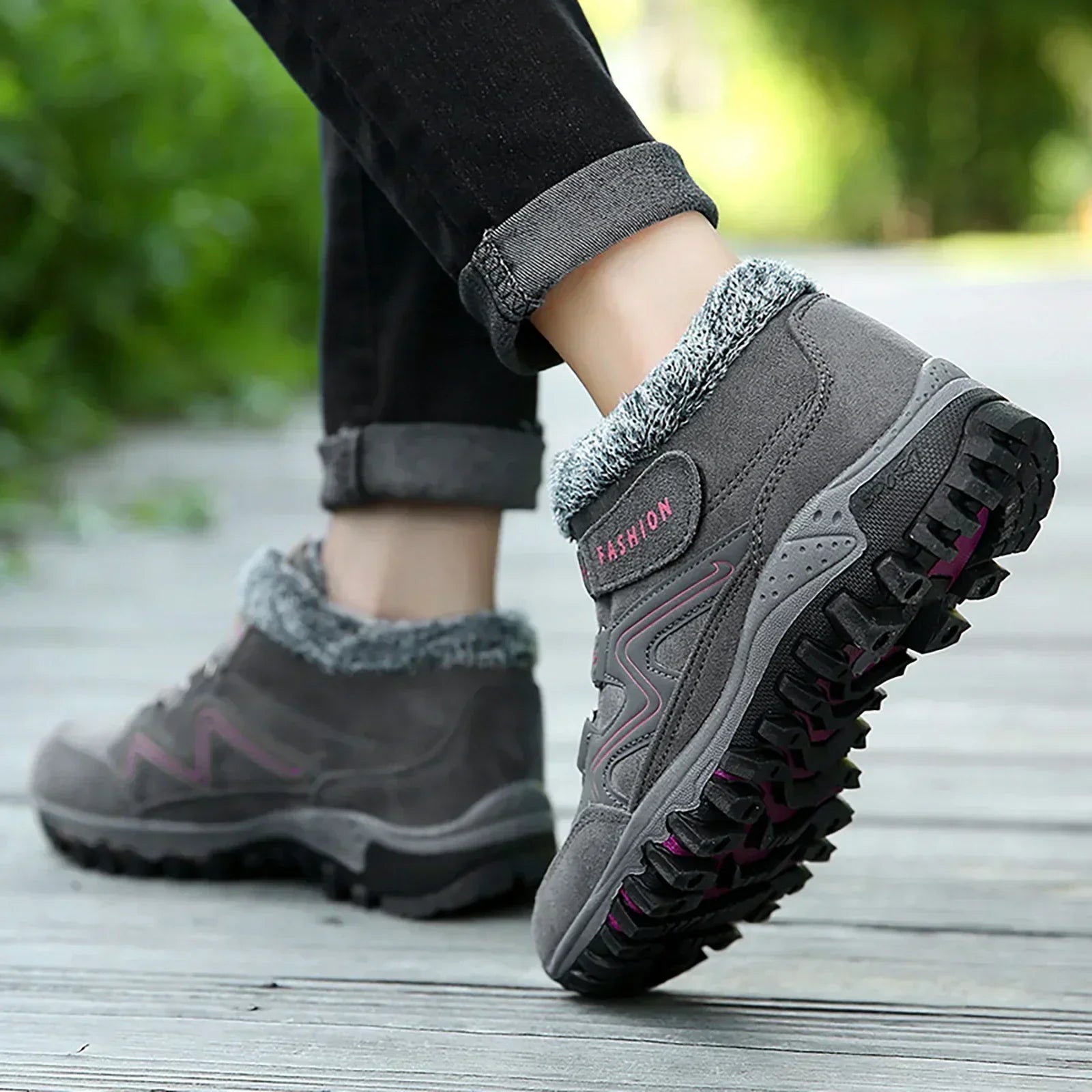 Variant image for Herr Vinter Sneakers Vattenavvisande Veganmocka Med Mysigt Foder-1