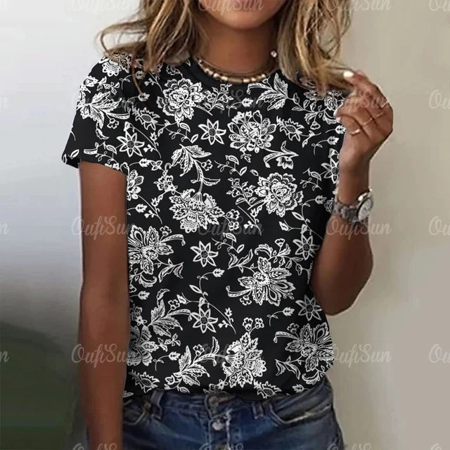 Variant image for Dam Shorts Trendig Design Hög Midja 100% Bomull-36