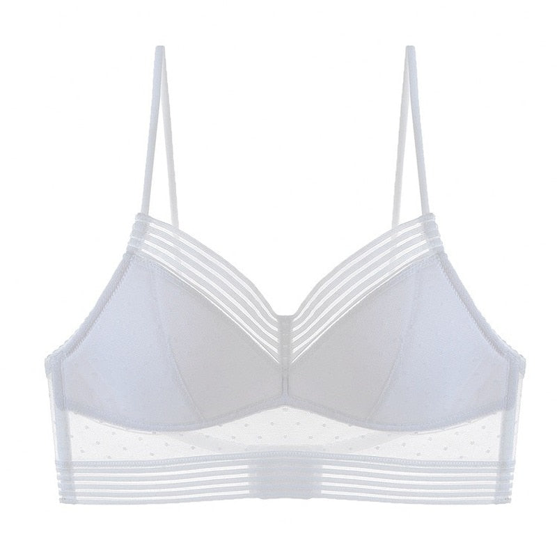 Damen BH UltraComfort mit Lågryggstil und Polka-Dot Mesh – Leicht und Atmungsaktiv für Sommeroutfits 8