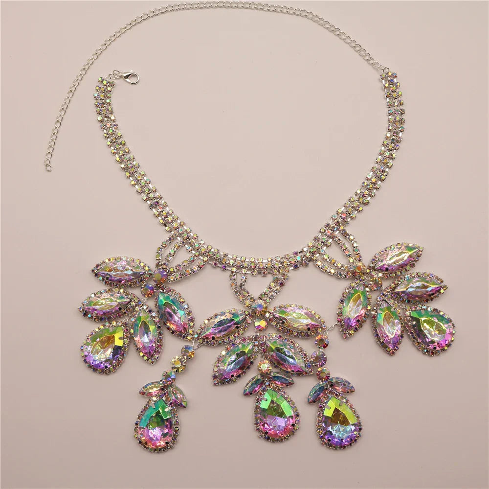 Dam Halsband Geometrisk Design Koppar Zirkonium-4