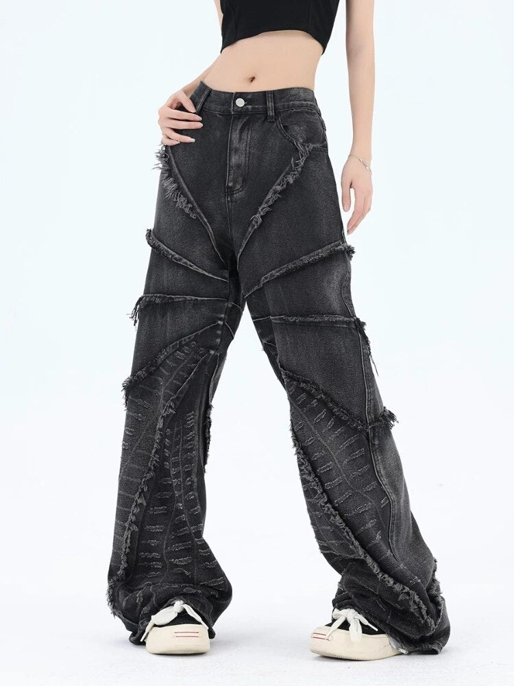 Variant image for Dam Jeans Stretch Vid Passform Låg Midja Polyester-1