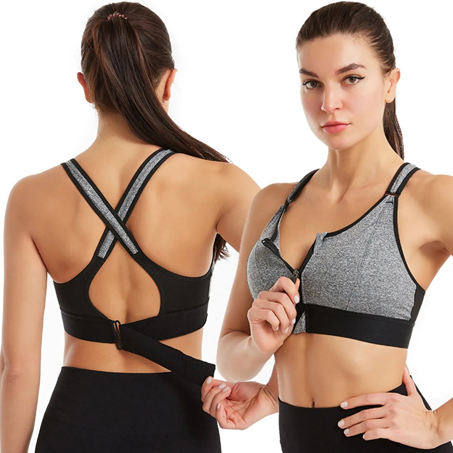 Variant image for Dam Sportbh High Support Fuktreglerande Polyester-Spandex-8
