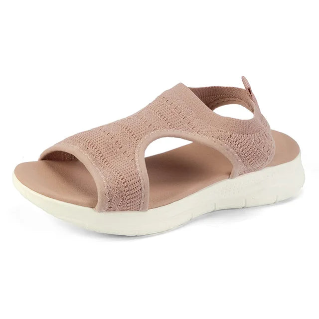 Variant image for Dam Sandaler Öppen Tå Mesh Sommar för Komfort och Stil-25