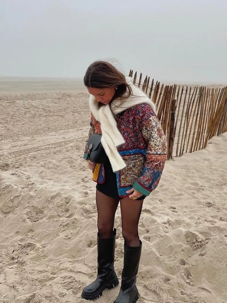 Herr Vinterjacka Robust Design Syntetiska Fibrer-3