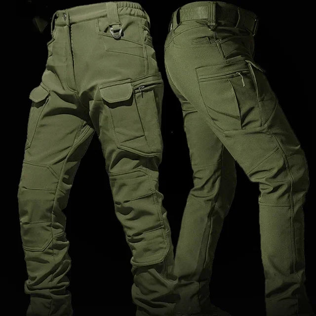 Herr Vattentät Termisk Kostym med Flera Fickor Polyester 10
