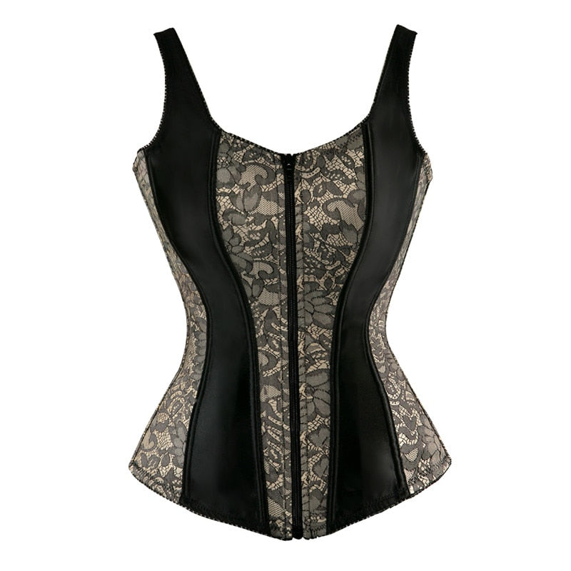 Variant image for Dam Bustier Blommig Polyester Ärmlös Figurnära-3