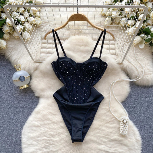 Dam Bodysuit Elegant Polyester och Bomull 1