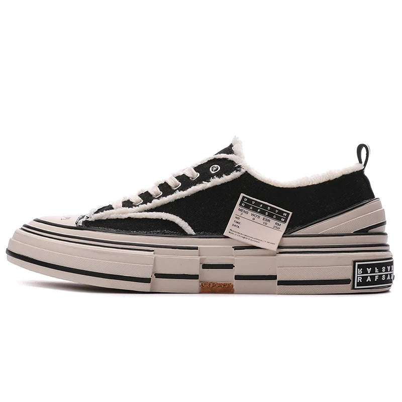 Variant image for Herr Sneakers Låg Skärning Canvas Bekväm Skor-1