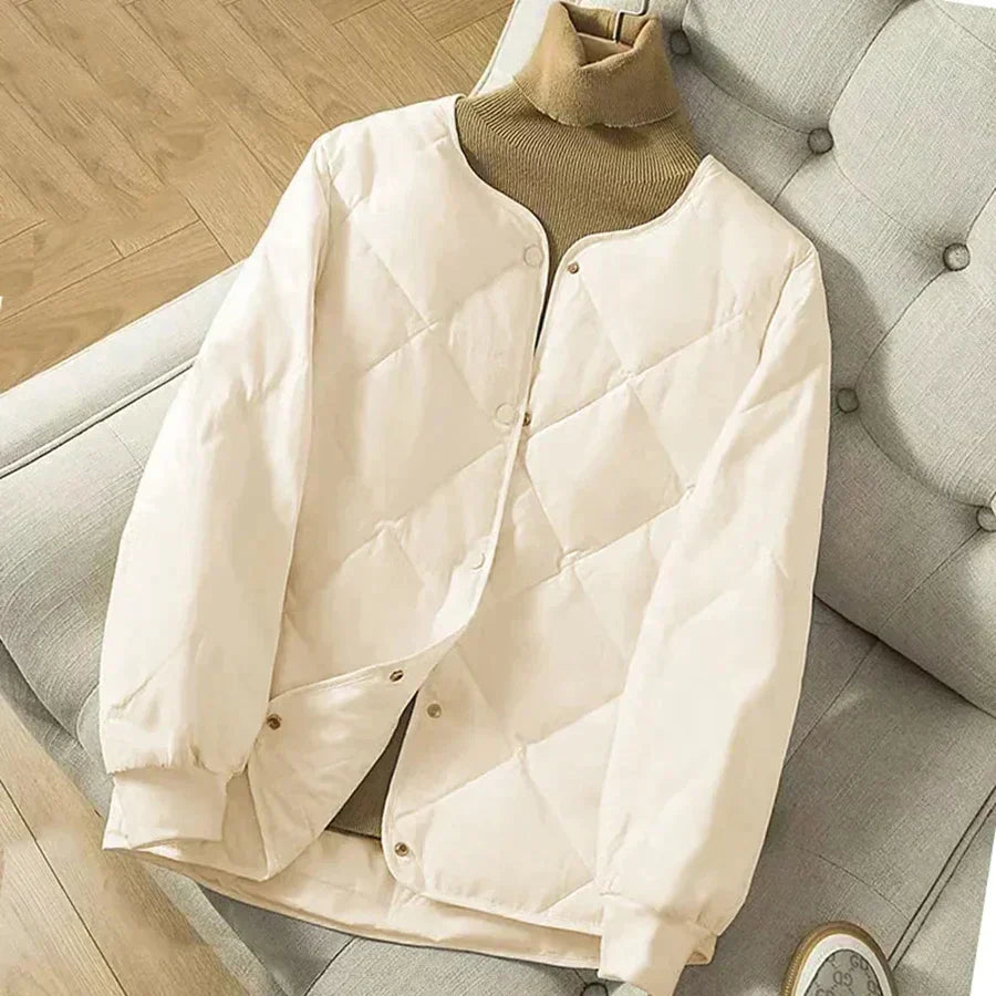 Höstjacka Herr i Lätt Bomull med Modern Design - Bekväm och Stilren Jacka för Vardagsbruk 8