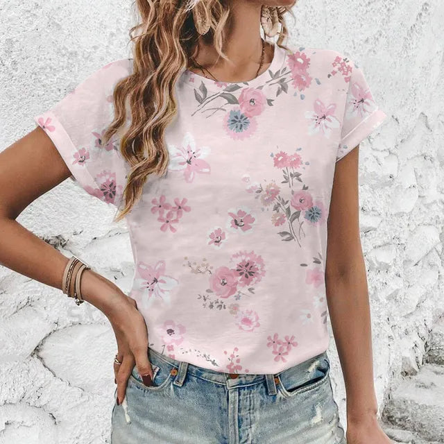 Vit Blus Dam med Avslappnad Passform i 100% Bomull – Bohemisk Stil för Vardag och Fest 4